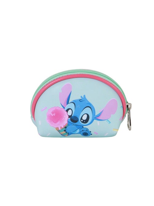 Porte-monnaie Ovale Casual - Disney Lilo et Stitch Candy - Bleu - Taille Unique - Kiabi