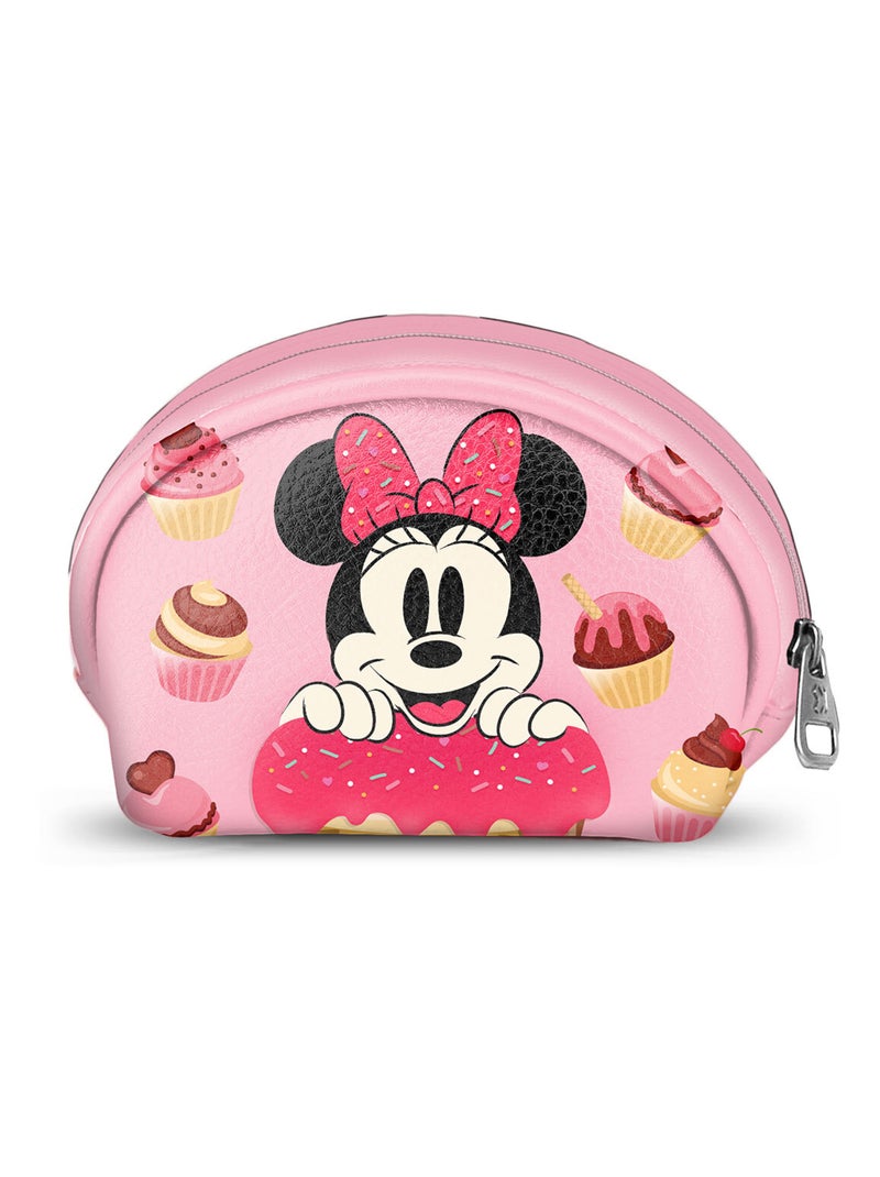 Porte-monnaie Ovale Casual - Disney Minnie Mouse Muffin - Rose - Taille Unique Rose - Kiabi