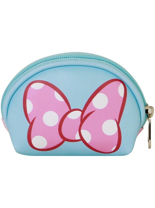 Porte-monnaie Ovale Casual - Disney Minnie Mouse Ribbon - Rose - Taille Unique - Kiabi