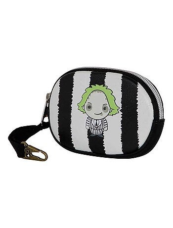 Porte-monnaie Pill - Bételgeuse / Beetlejuice Stripes - Blanc - Taille Unique