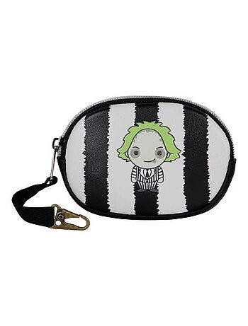 Porte-monnaie Pill - Bételgeuse / Beetlejuice Stripes - Blanc - Taille Unique