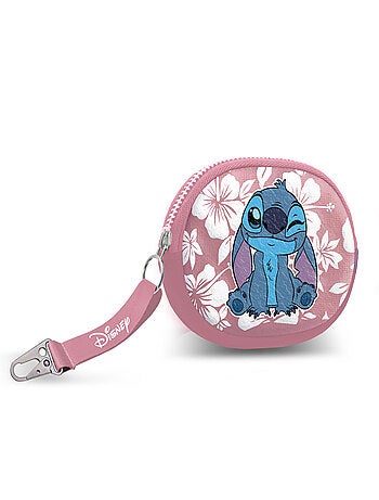 Porte-monnaie pill - disney lilo et stitch maui - rose - taille unique