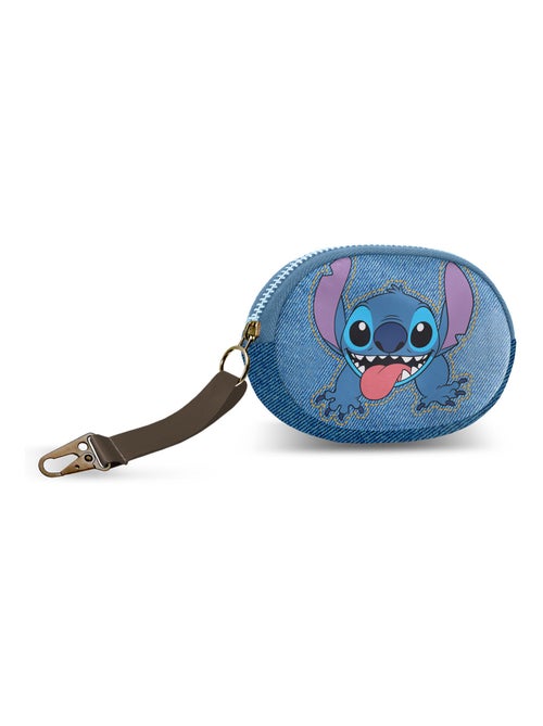 Porte-monnaie Pill - Disney Lilo et Stitch Updown - Bleu - Taille Unique - Kiabi