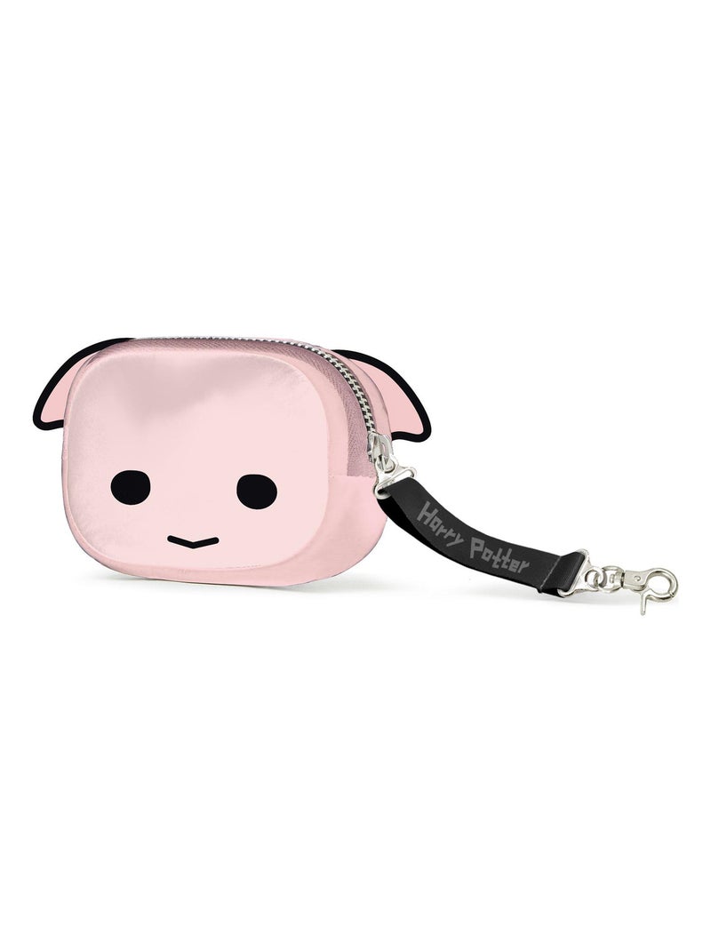 Porte-monnaie Pill - Harry Potter Dobby Chibi - Rose - Taille Unique Rose - Kiabi