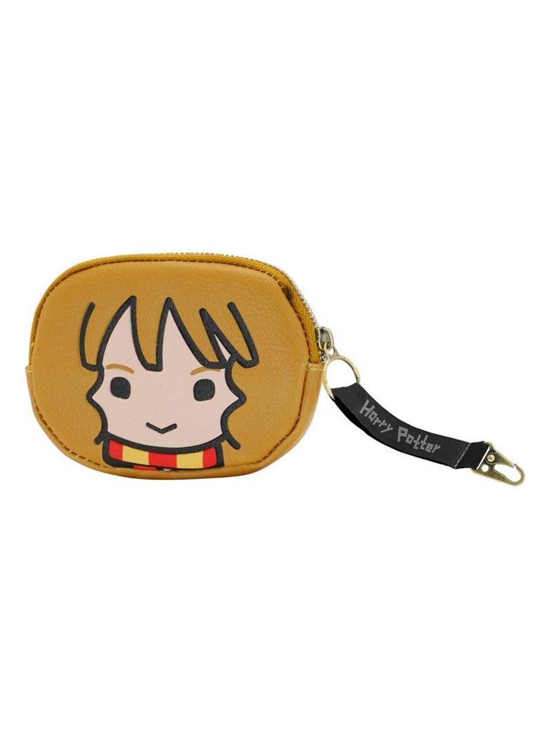Porte-monnaie Pill - Harry Potter Hermione Chibi - Brun - Taille Unique Marron - Kiabi