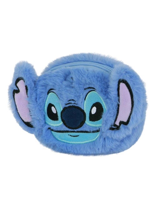 Porte-monnaie Pill Plush - Disney Lilo et Stitch Heart - Bleu - Taille Unique - Kiabi