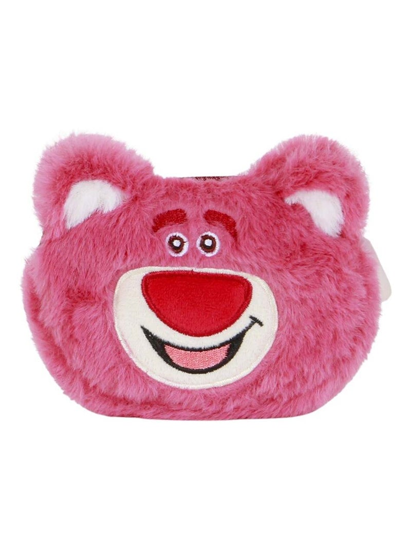 Porte-monnaie Pill Plush - Disney Ours Lotso Strawberry - Rose - Taille Unique Rose - Kiabi