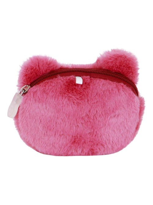 Porte-monnaie Pill Plush - Disney Ours Lotso Strawberry - Rose - Taille Unique - Kiabi