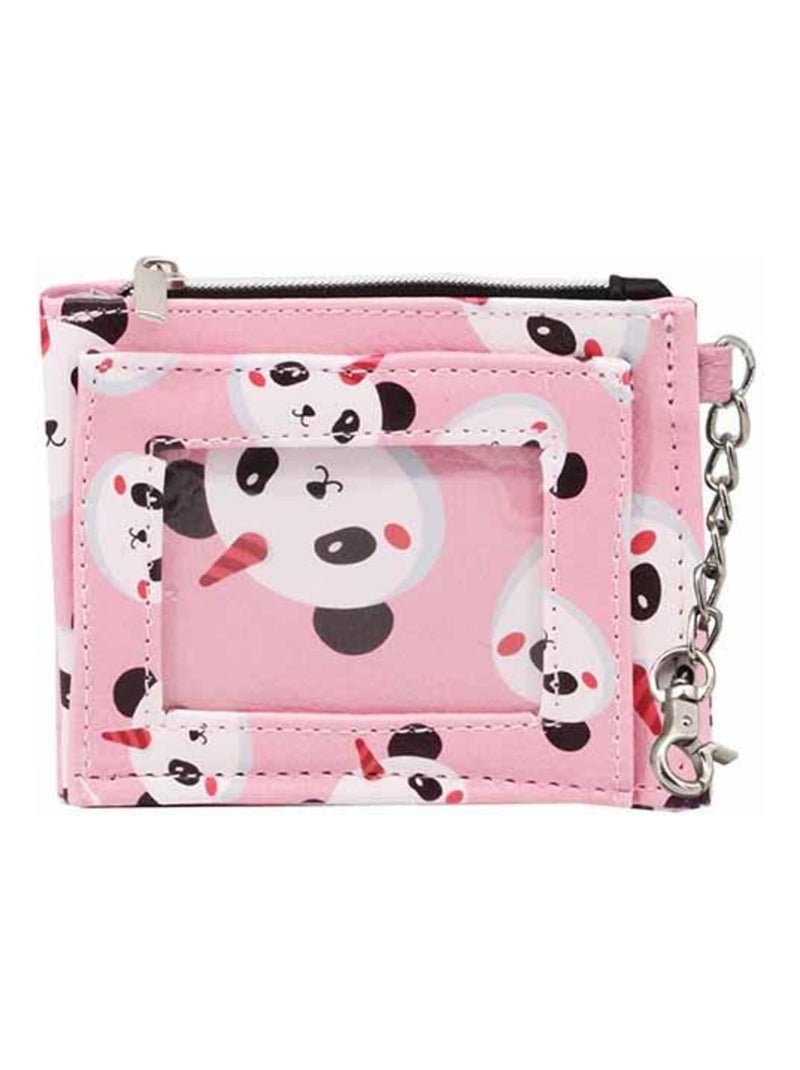 Porte-monnaie & Porte-cartes - Oh My Pop! Pandicorn Rosa Rose - Kiabi