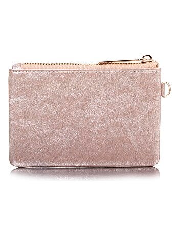 Porte-monnaie protection rfid anti-piratage de carte femme Isotoner