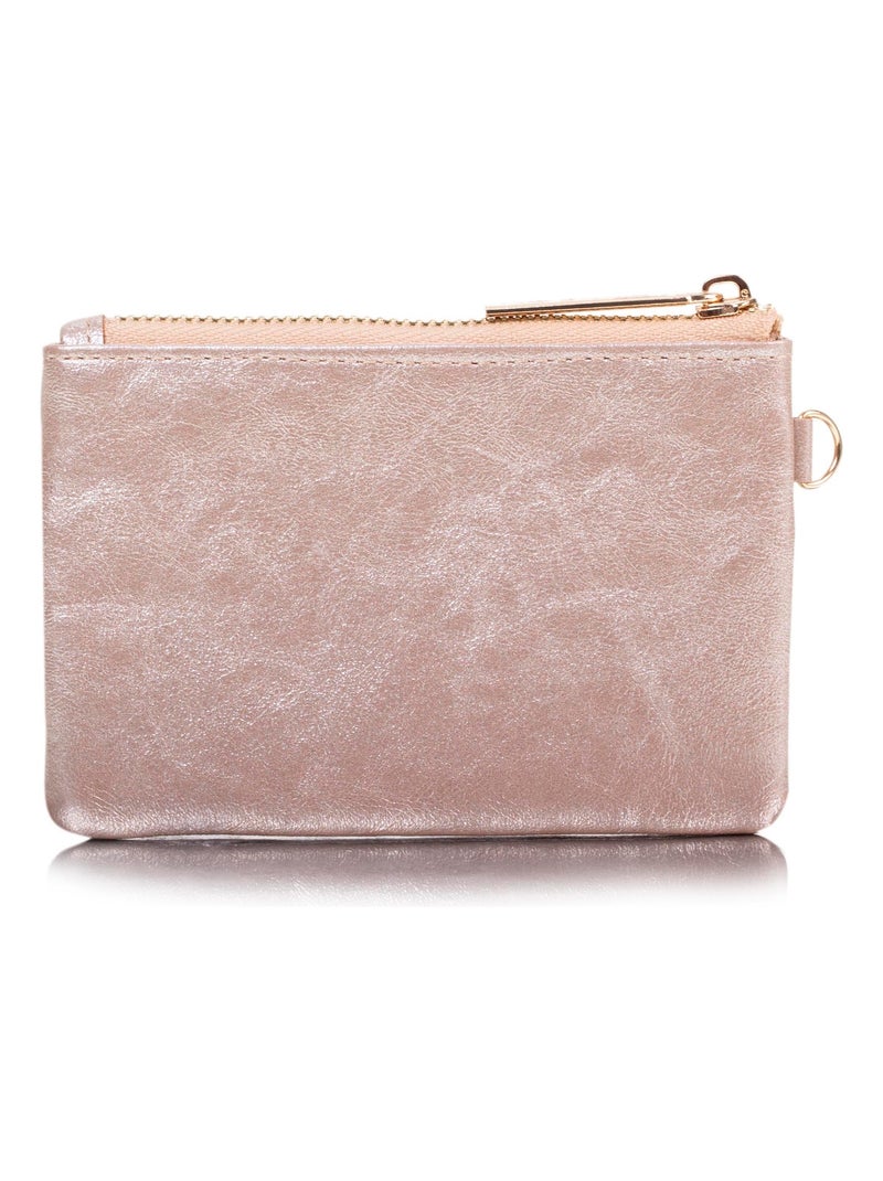 Porte-monnaie protection rfid anti-piratage de carte femme Isotoner Doré/or - Kiabi