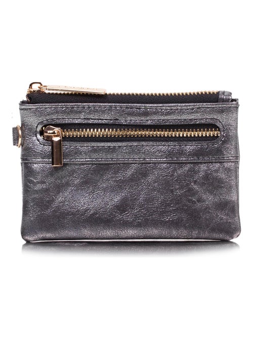 Porte-monnaie protection rfid anti-piratage de carte femme Isotoner - Kiabi