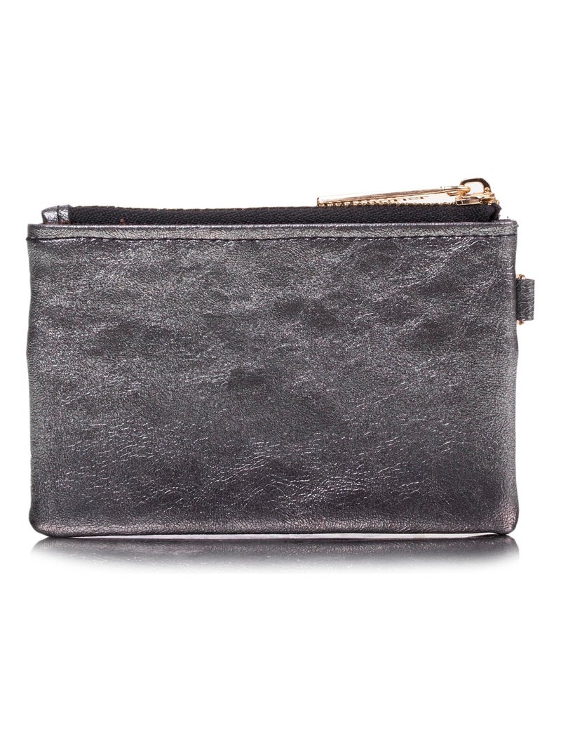Porte-monnaie protection rfid anti-piratage de carte femme Isotoner Noir - Kiabi