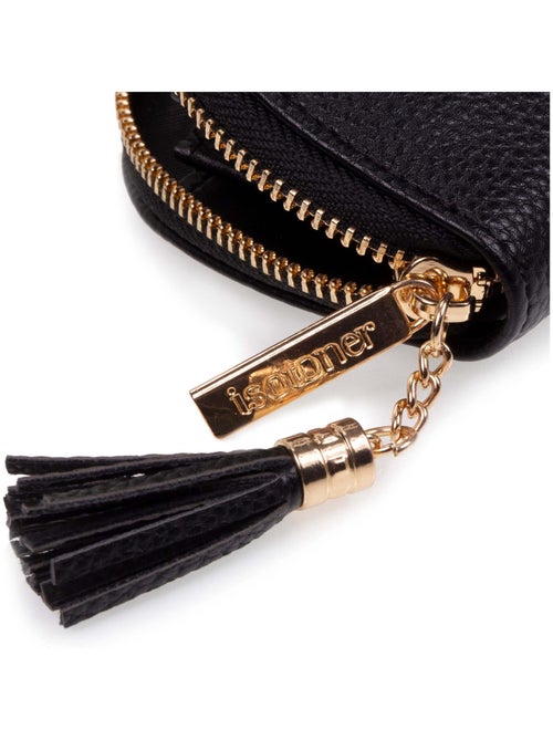 Porte-monnaie protection rfid anti-piratage de carte femme Isotoner - Kiabi