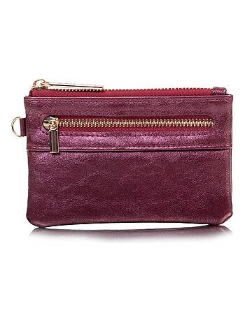 Porte-monnaie protection rfid anti-piratage de carte femme Isotoner