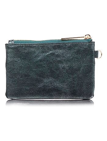 Porte-monnaie protection rfid anti-piratage de carte femme Isotoner