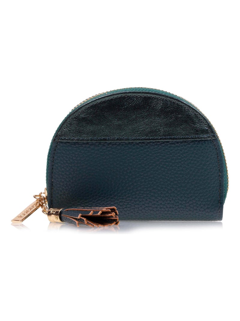 Porte-monnaie protection rfid anti-piratage de carte femme Isotoner Vert - Kiabi