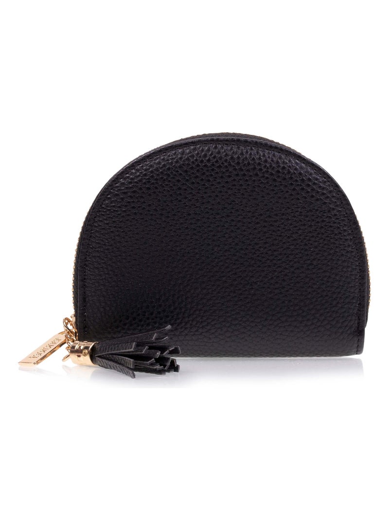 Porte-monnaie protection rfid anti-piratage de carte Noir - Kiabi
