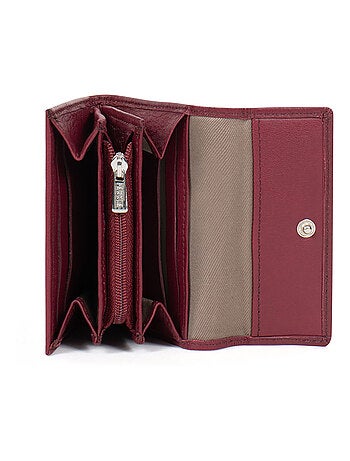 Porte-monnaie RFID Cuir FAGOLA Émy | FAGOLA