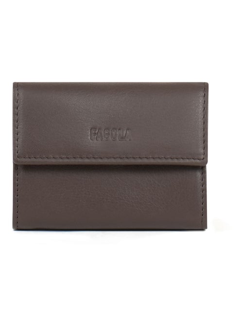 Porte-monnaie RFID Cuir FAGOLA - Kiabi