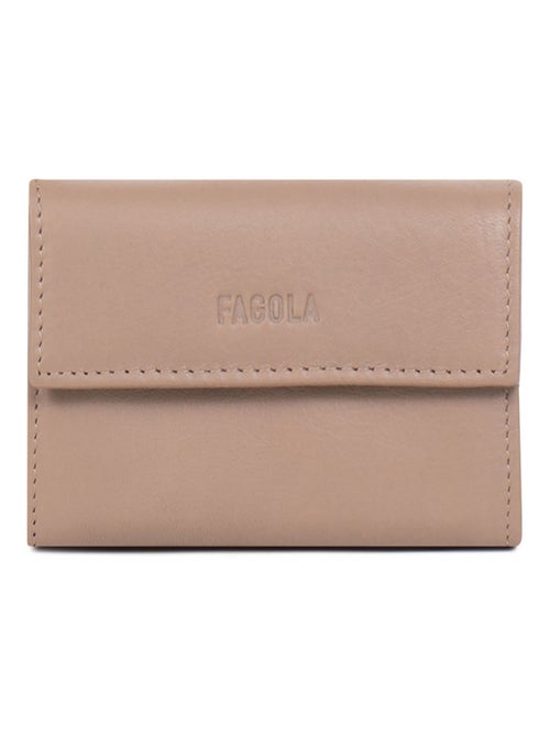 Porte-monnaie RFID Cuir FAGOLA - Kiabi