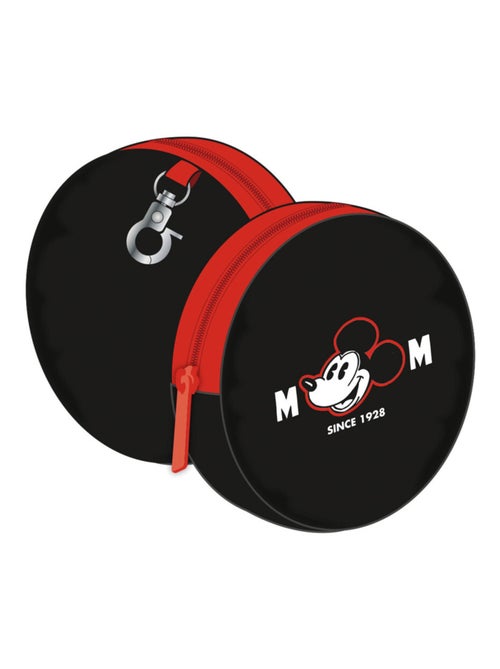 Porte Monnaie Rond - Disney Mickey - 9x9x2 cm - Kiabi