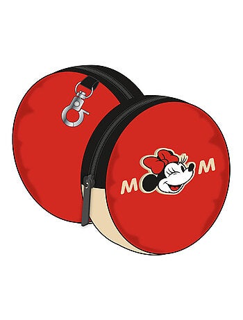 Porte Monnaie Rond - Disney Minnie - 9x9x2 cm