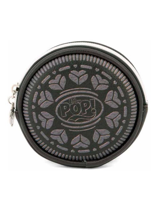 Porte-monnaie Rond - Oh My Pop! Black Cookie - Brun - Taille Unique - Kiabi