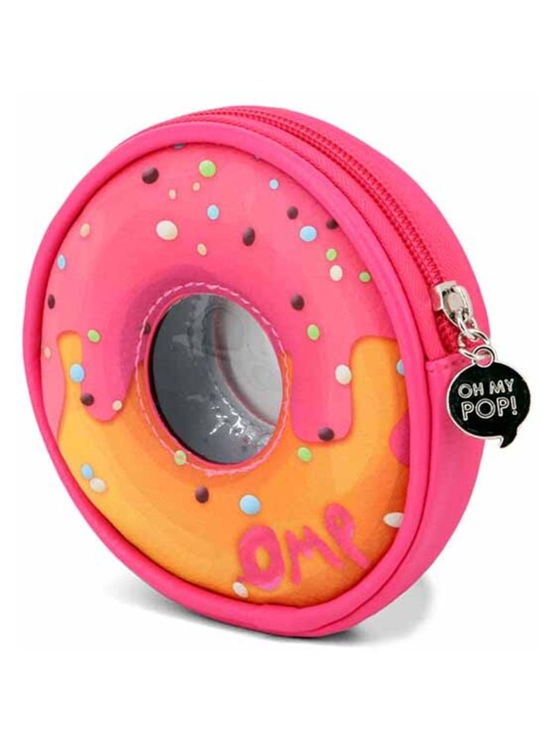 Porte-monnaie Rond - Oh My Pop! Pinknut - Rose - Taille Unique Rose - Kiabi