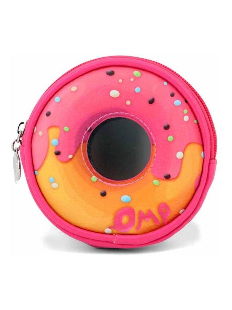 Porte-monnaie Rond - Oh My Pop! Pinknut - Rose - Taille Unique Rose - Kiabi