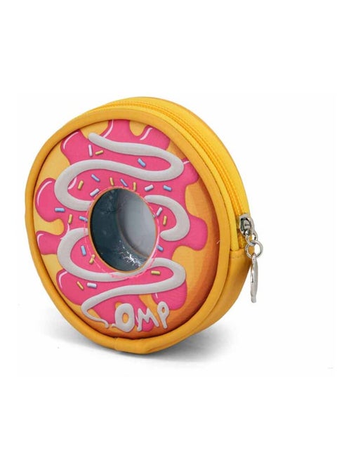 Porte-monnaie Rond - Oh My Pop! Popnut - Rose - Taille Unique - Kiabi