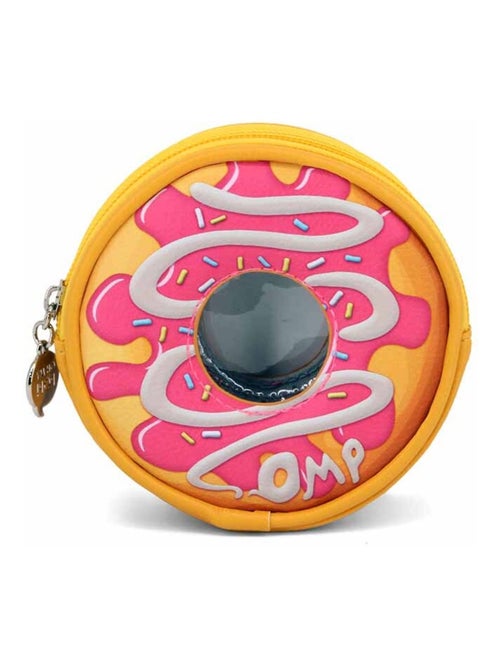 Porte-monnaie Rond - Oh My Pop! Popnut - Rose - Taille Unique - Kiabi
