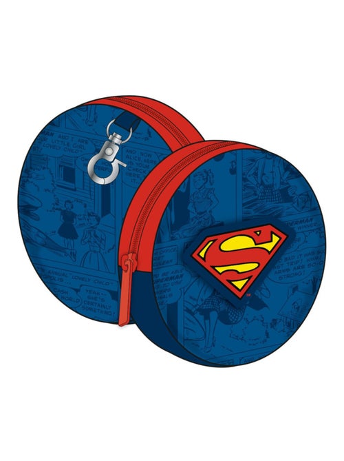 Porte Monnaie Rond - Superman - 9x9x2 cm - Kiabi