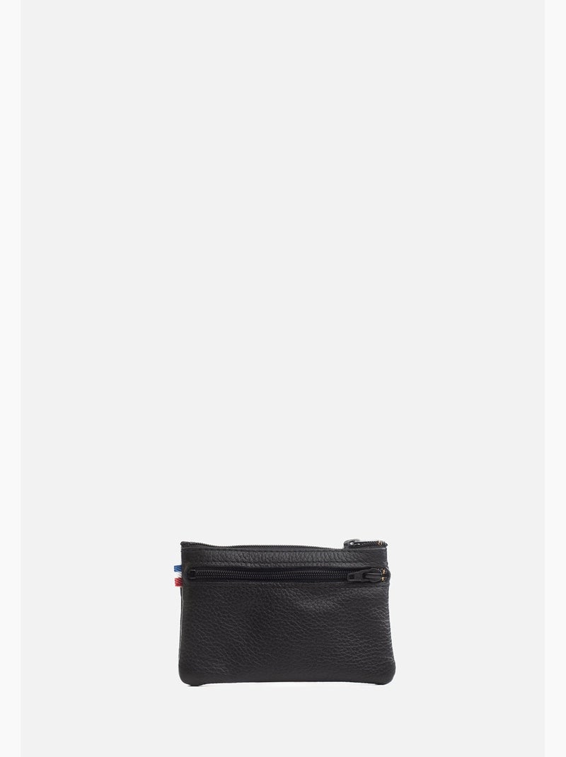 Porte monnaie Stalric Jean Noir - Kiabi