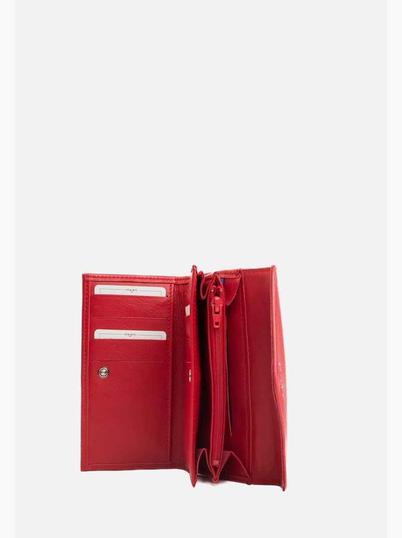 Porte monnaie Stalric Suzanne Rouge - Kiabi