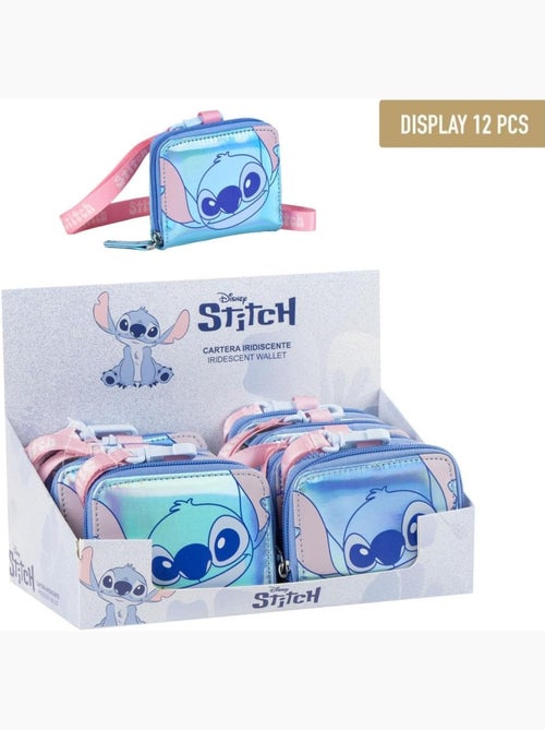 Porte-monnaie Stitch Disney - Irisé - Kiabi