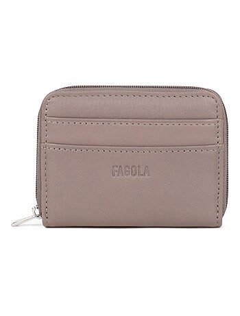 Porte-monnaie Stop RFID Cuir Émy Émy | FAGOLA