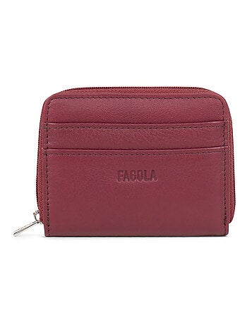 Porte-monnaie Stop RFID Cuir Émy Émy | FAGOLA