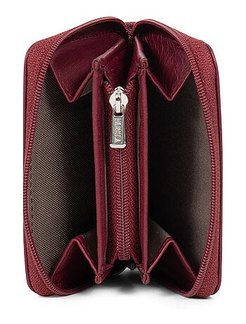 Porte-monnaie Stop RFID Cuir Émy Émy | FAGOLA