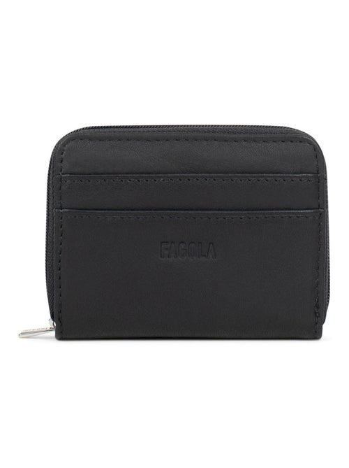 Porte-monnaie Stop RFID Cuir Émy Émy | FAGOLA - Kiabi Porte-monnaie Stop RFID Cuir Émy Émy | FAGOLA - Kiabi