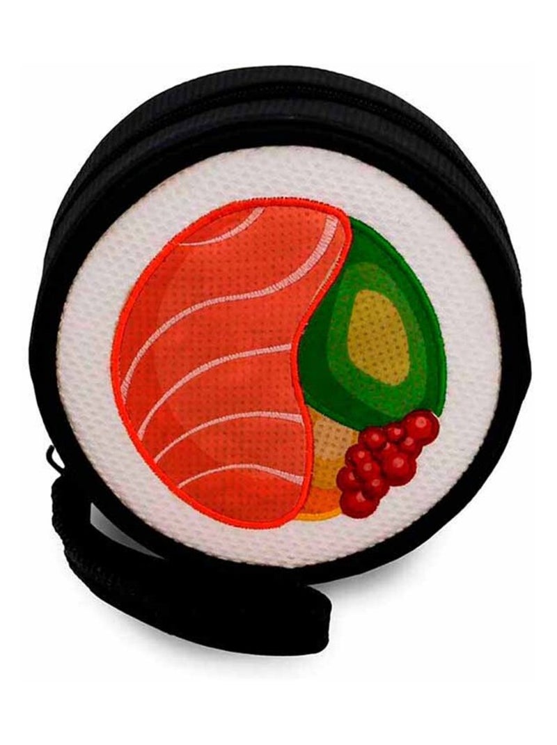 Porte-monnaie Sushi - Oh My Pop! Maki - Noir - Taille Unique Noir - Kiabi