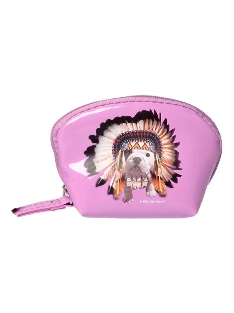 Porte monnaie Téo Jasmin rose Rose - Kiabi