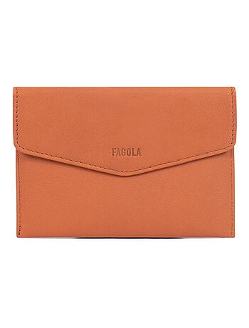 Porte-papiers - stop rfid - cuir - fagola émy | fagola
