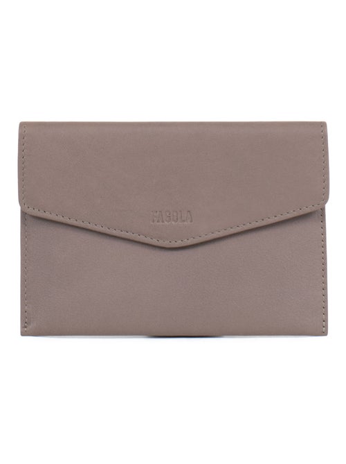 Porte-papiers - Stop RFID - Cuir - FAGOLA - Kiabi