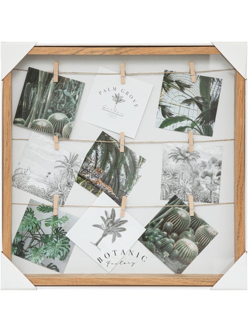 Porte-photos en bois 9 photos SIAM - Kiabi