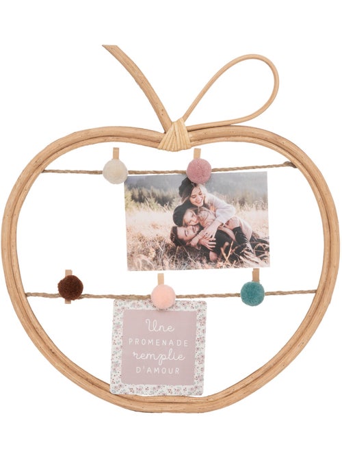 Porte-photos enfant en rotin pomme GAIUS - Kiabi Porte-photos enfant en rotin pomme GAIUS - Kiabi