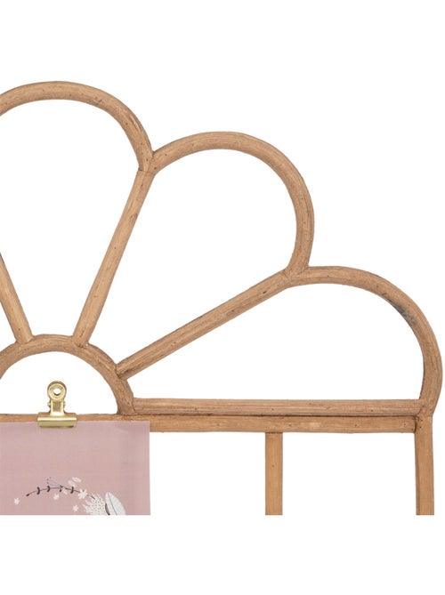 Porte-photos enfant rotin forme romantique COLETTE - Kiabi