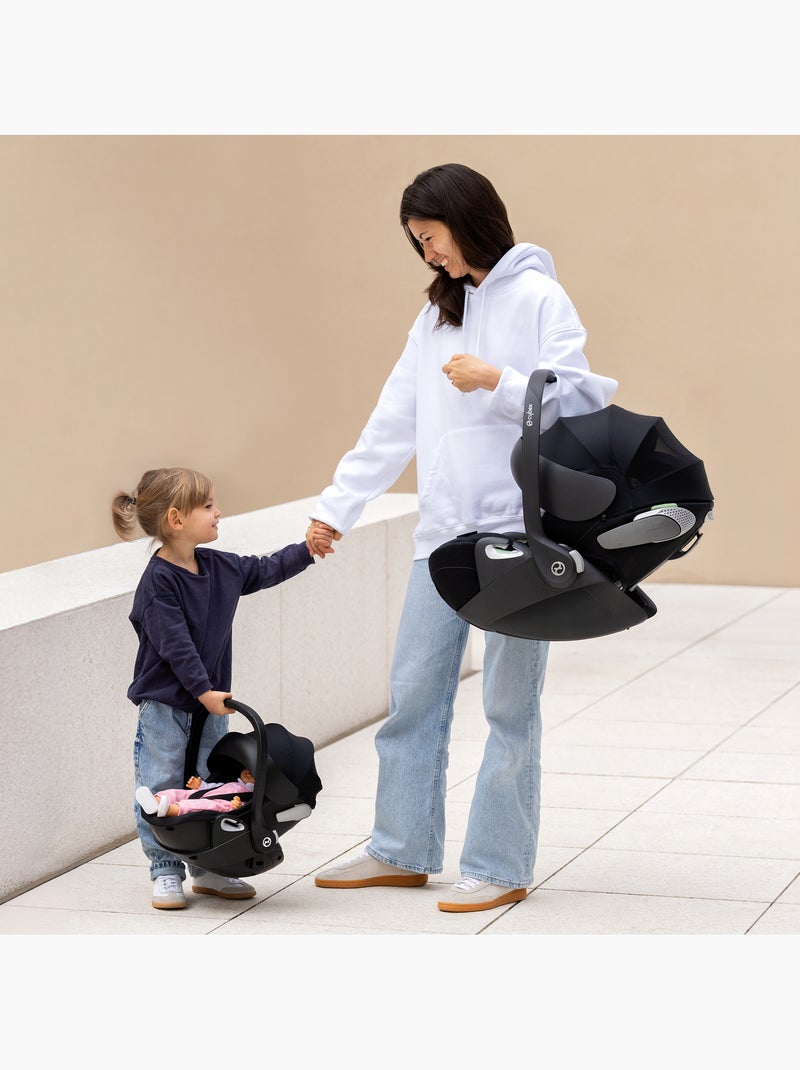 Porte-Poupon Cybex 2 en 1 noir pour poupon 36 et 42 cm Noir - Kiabi