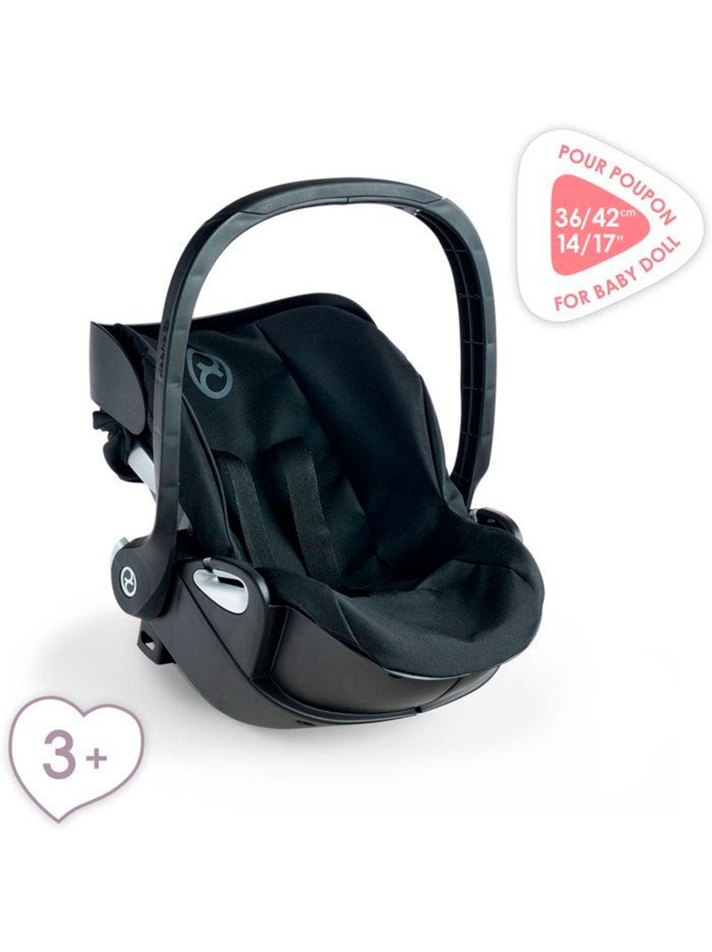 Porte-Poupon Cybex 2 en 1 noir pour poupon 36 et 42 cm Noir - Kiabi