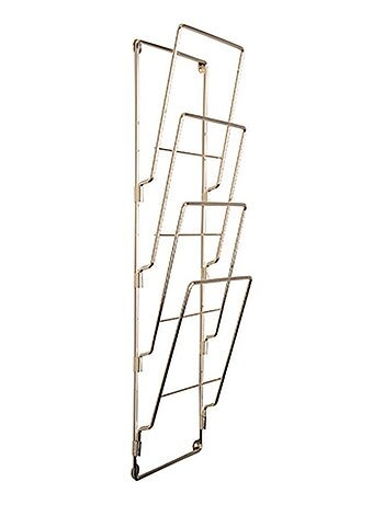 Porte-Revues mural élégant en acier